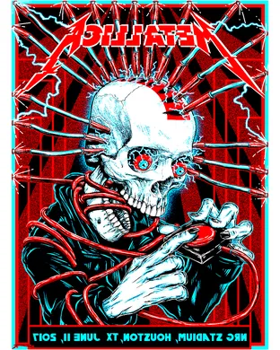 Live concert by Metallica